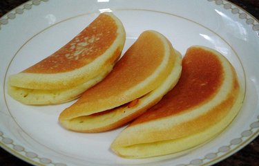 成都名小吃蛋烘糕，松軟可口忘不了的美味